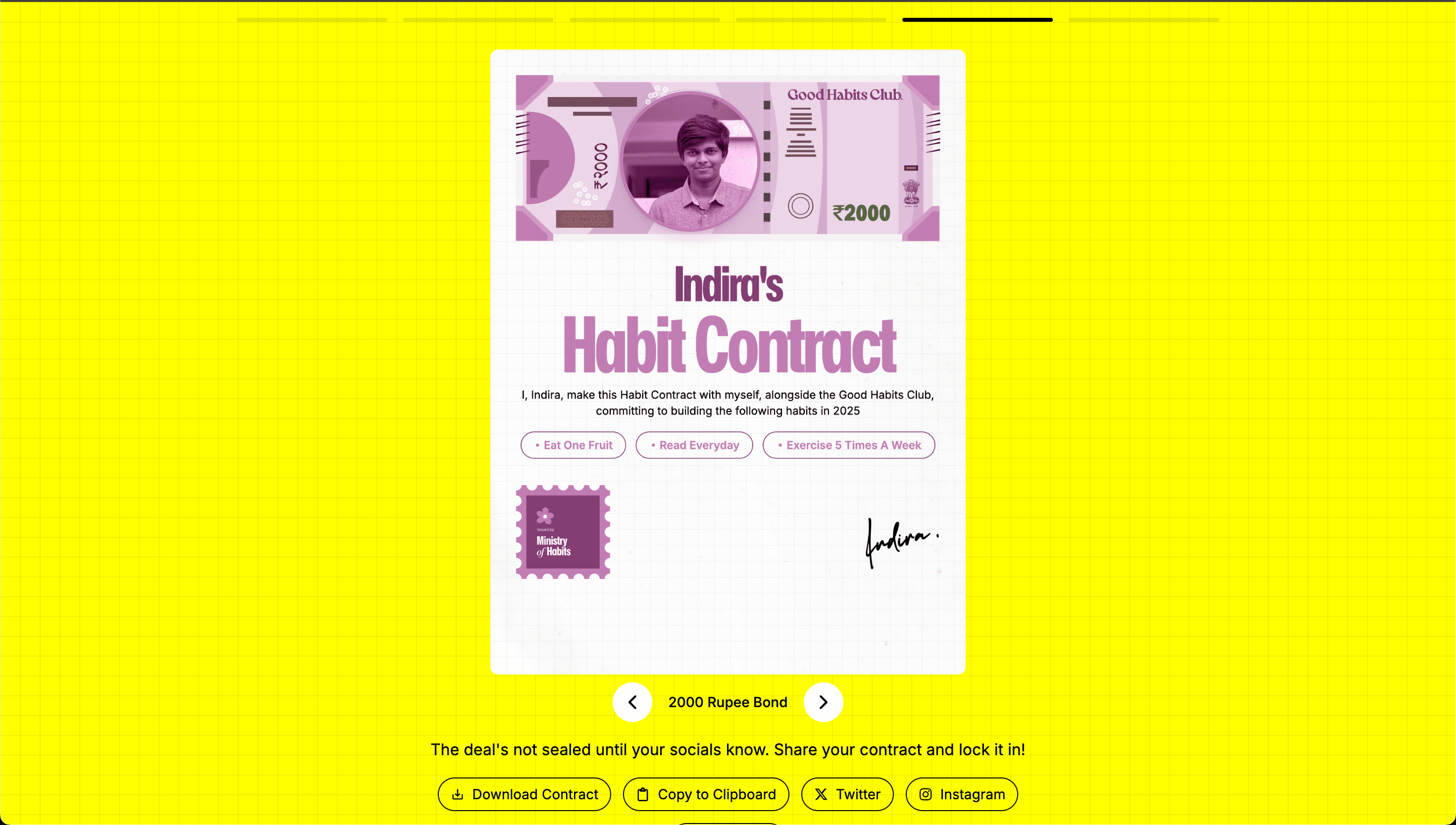 GHC Contract Generator